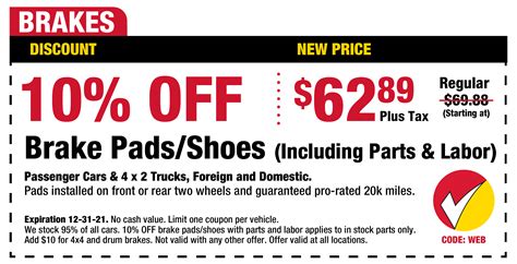 Oil Change Coupons & Brake Repair Specials in Nelson, BC .